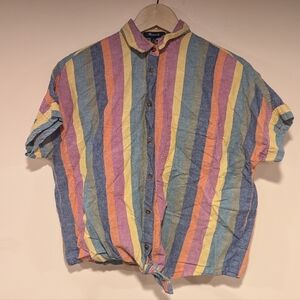 Madewell button down tie-up